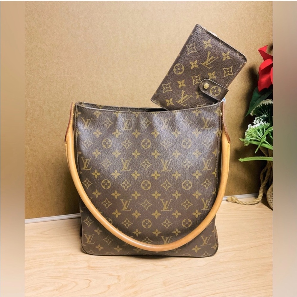 LOUIS VUITTON✅BUNDLE DEAL GM BAG+WALLET
